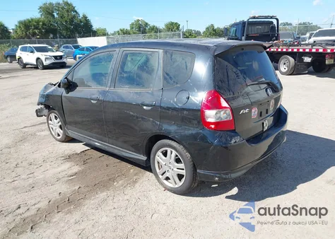 2008 Honda Fit Sport z USA, uszkodzony, nr VIN JHMGD38698S068454